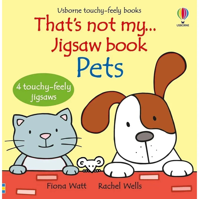That's not my jigsaw book Collection 3 Books Set by Fiona Watt (Farm Animals, Under the sea and Pets) - The Book Bundle