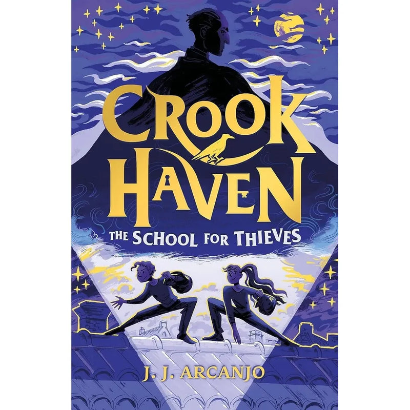Crookhaven Series By J.J. Arcanjo 5 Books Collection Set (The School for Thieves, The Forgotten Maze, The Island Heist, The Impossible Fortress and The Thieves' Revenge) - The Book Bundle