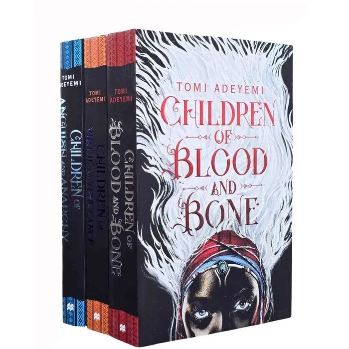 Legacy of Orisha Series By Tomi Adeyemi 3 Books Collection Set (Children of Blood and Bone, Children of Virtue and Vengeance  & Children of Anguish and Anarchy) - The Book Bundle
