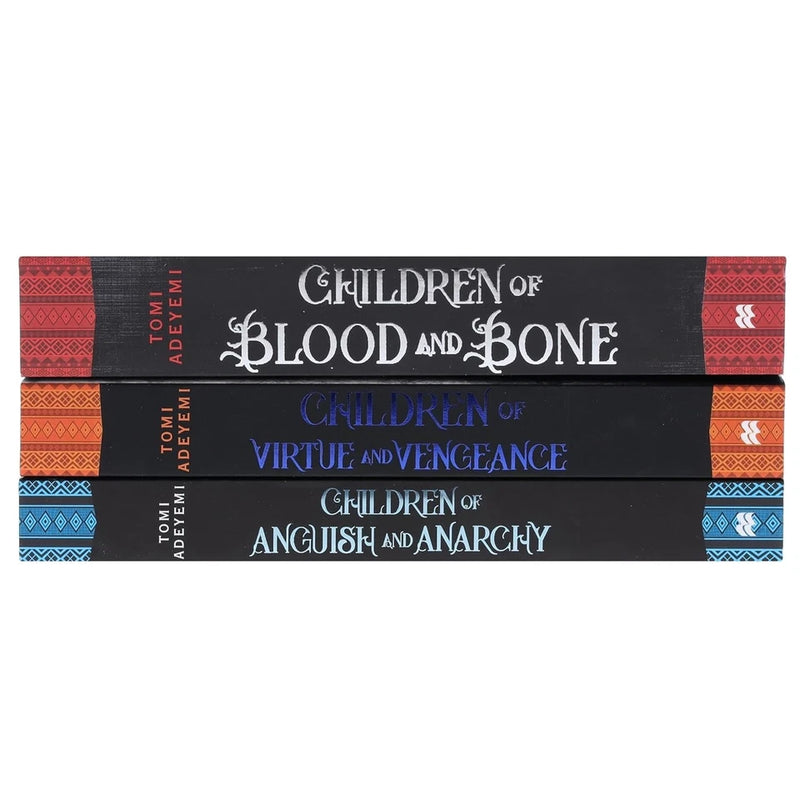 Legacy of Orisha Series By Tomi Adeyemi 3 Books Collection Set (Children of Blood and Bone, Children of Virtue and Vengeance  & Children of Anguish and Anarchy) - The Book Bundle