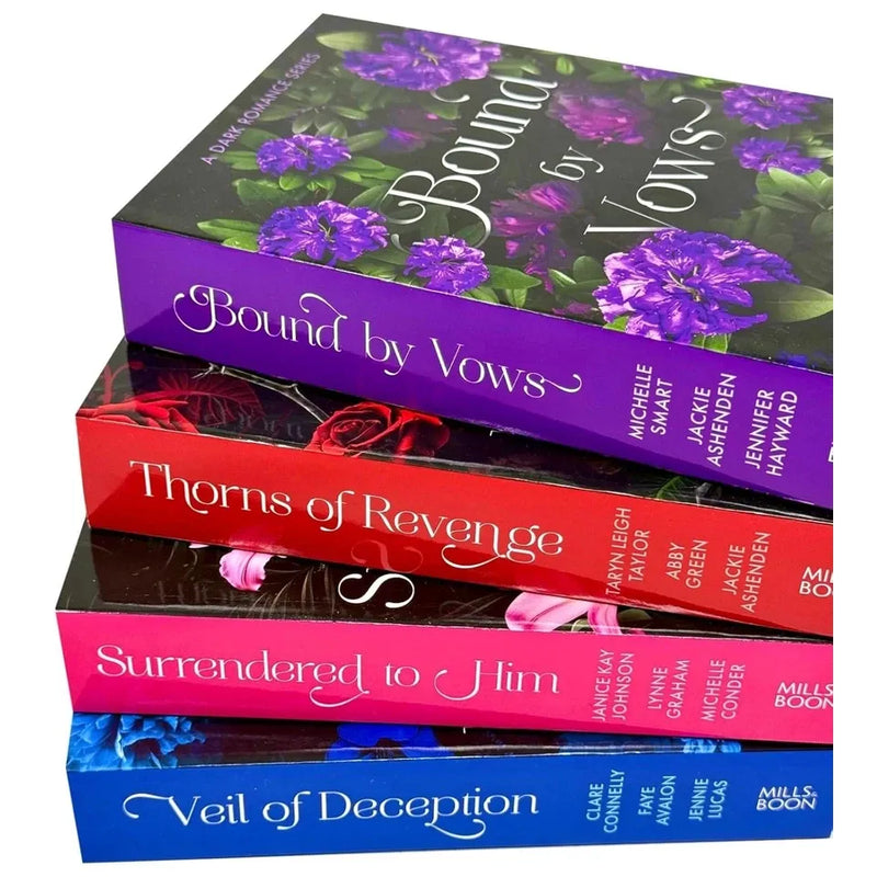 Bound By Vows, Veil Of Deception, Surrendered To Him, Thorns Of Revenge 4 Books CollectionSet - The Book Bundle