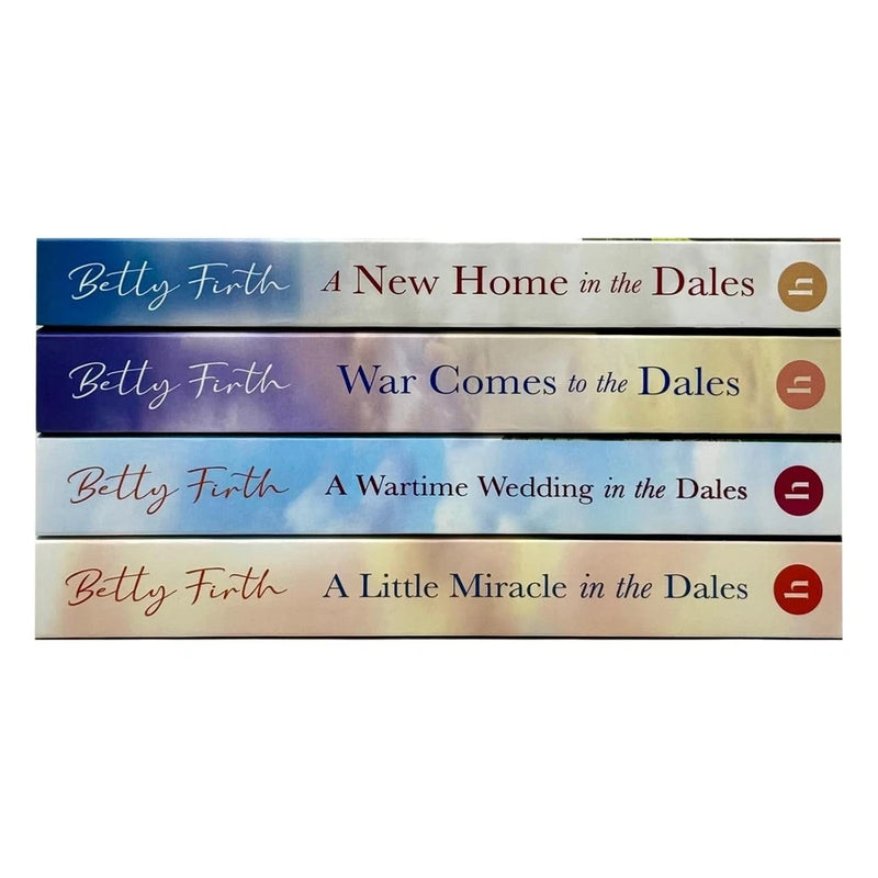 Made in Yorkshire Series 4 Books Collection Set By Betty Firth (A Wartime Wedding in the Dales, A New Home in the Dales, War Comes to the Dales And A Little Miracle In The Dales) - The Book Bundle