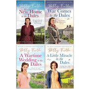 Made in Yorkshire Series 4 Books Collection Set By Betty Firth (A Wartime Wedding in the Dales, A New Home in the Dales, War Comes to the Dales And A Little Miracle In The Dales) - The Book Bundle