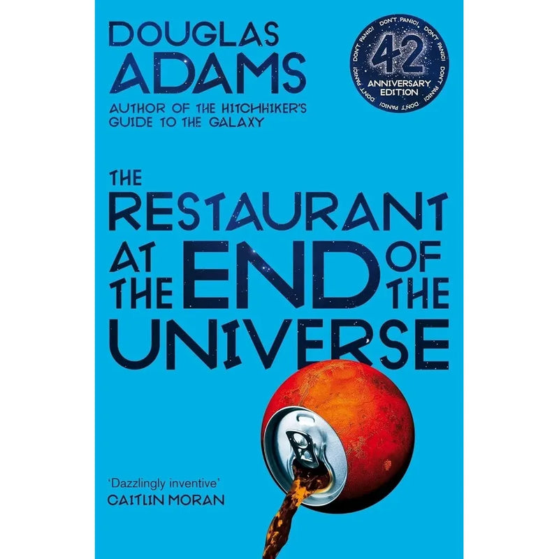 Hitchhiker's Guide to the Galaxy Series 7 Books Collection Set By Douglas Adams (The Hitchhiker's Guide to the Galaxy,Restaurant at the End of the Universe, Life the Universe and Everything and More) - The Book Bundle