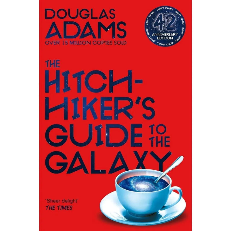 Hitchhiker's Guide to the Galaxy Series 7 Books Collection Set By Douglas Adams (The Hitchhiker's Guide to the Galaxy,Restaurant at the End of the Universe, Life the Universe and Everything and More) - The Book Bundle