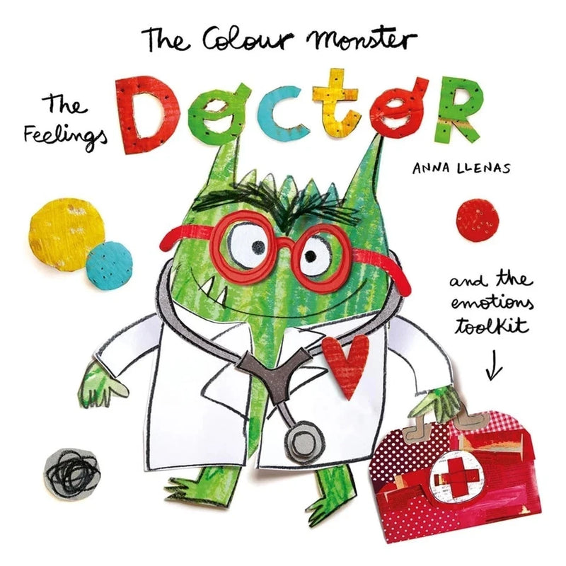 Anna Llenas The Colour Monster Collection 6 Books Set (The Colour Monster, A Colour Activity Book, Goes to School, The Colour Monster Pop-Up,The Colour Monster: The Feelings Doctor, Mindfulness) - The Book Bundle
