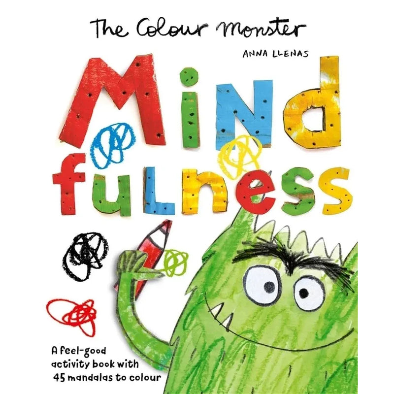 Anna Llenas The Colour Monster Collection 6 Books Set (The Colour Monster, A Colour Activity Book, Goes to School, The Colour Monster Pop-Up,The Colour Monster: The Feelings Doctor, Mindfulness) - The Book Bundle