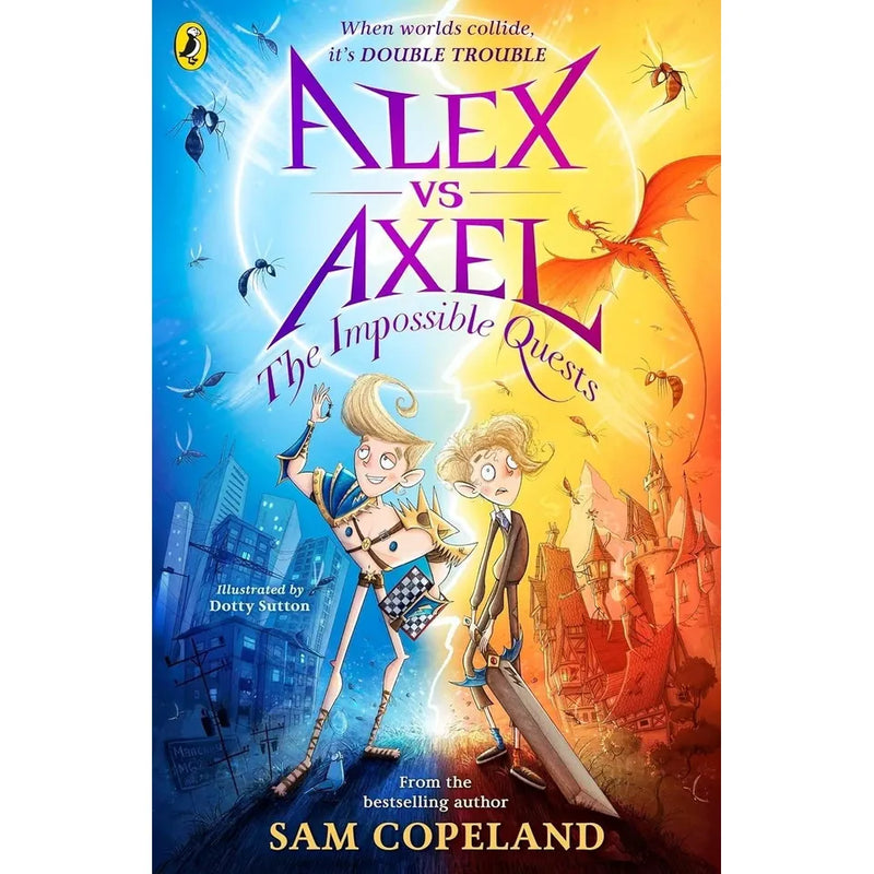 Alex vs Axel Series 2 Books Collection Set By Sam Copeland (The Impossible Quests and The Thief of Time) - The Book Bundle