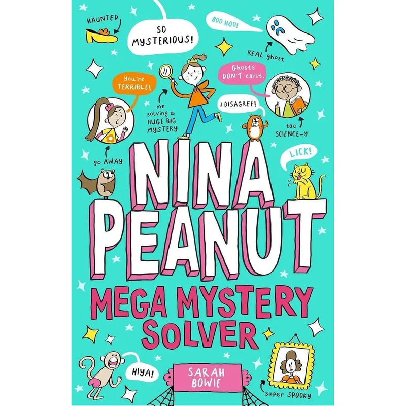 Nina Peanut Series 3 Books Collection Set By Sarah Bowie (Nina Peanut Is Amazing, Mega Mystery Solver and Epic World Tour Era) - The Book Bundle