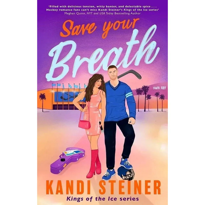 Kings of the Ice Series by Kandi Steiner 4 Books Collection Set (Meet Your Match, Watch Your Mouth, Learn Your Lesson and Save Your Breath) - The Book Bundle