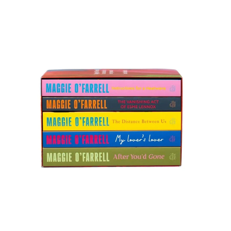 The Maggie O'Farrell Collection(AFTER YOU'D GONE, MY LOVER'S LOVER, THE DISTANCE BETWEEN US, THE VANISHING ACT OF ESME LENNOX' & INSTRUCTIONS FOR A HEATWAVE) - The Book Bundle