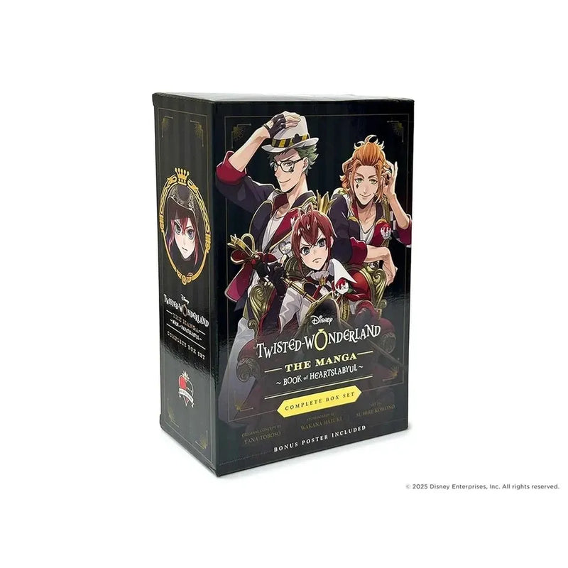 Disney Twisted-Wonderland: The Manga - Book of Heartslabyul Complete Box Set: Includes vols. 1-4 with premium: Volume 1 - The Book Bundle