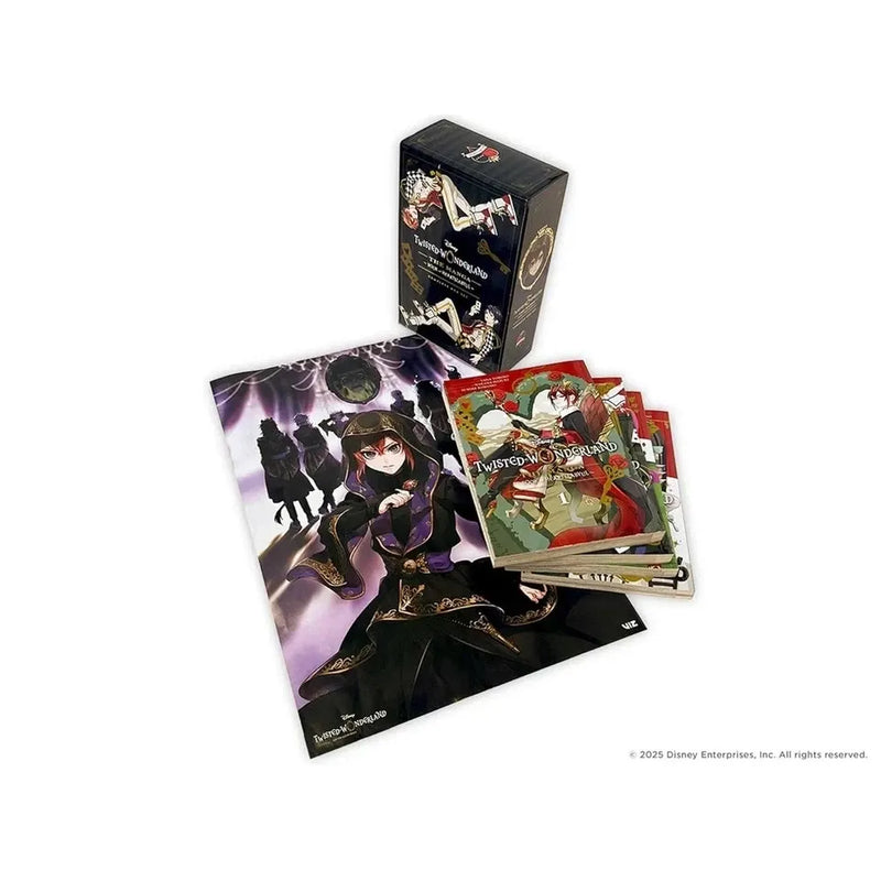 Disney Twisted-Wonderland: The Manga - Book of Heartslabyul Complete Box Set: Includes vols. 1-4 with premium: Volume 1 - The Book Bundle