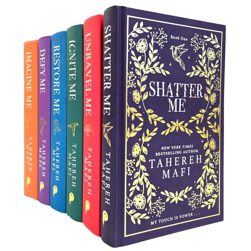 Shatter Me Collector's Edition by Tahereh Mafi 6 Books Collection Set (Shatter Me, Unravel Me, Ignite Me, Restore Me, Defy Me and Imagine Me) - The Book Bundle