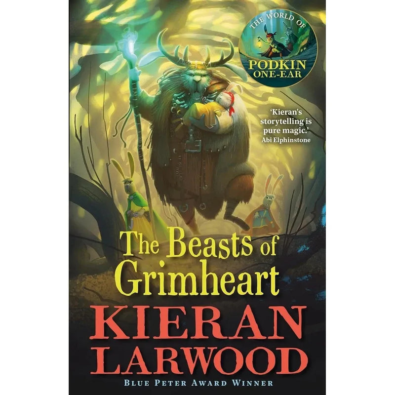 The World of Podkin One-Ear 8 Books Collection Set (Books 1-8) by Kieran Larwood - Five Realms Series - The Book Bundle