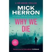 Mick Herron Zoe Boehm thrillers collection set with four Baskerville Ltd. books, including Down Cemetery Road and Smoke and Whispers.