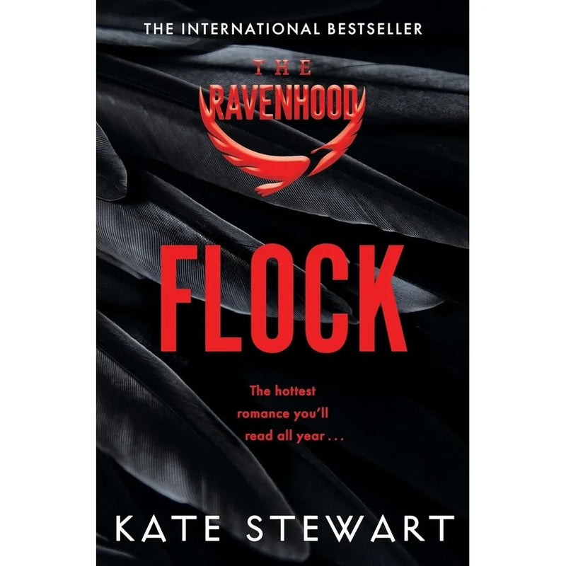 The Ravenhood and The Ravenhood Legacy Series 5 Books Set by Kate Stewart (Flock, Exodus, The Finish Line, One Last Rainy Day, Severed Heart) - The Book Bundle