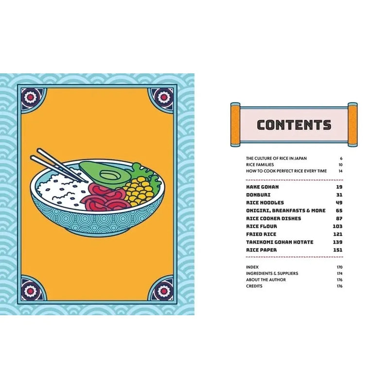 Rice: 80 Easy Rice Recipes, From Mochi to Miso and Sushi to Sake by  Makiko Sano - The Book Bundle