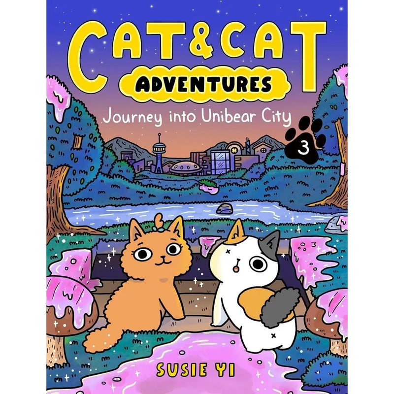 Cat & Cat Adventures Series by Susie Yi 4 Books Collection Set - Fiction - Ages 7–9 - Paperback - The Book Bundle