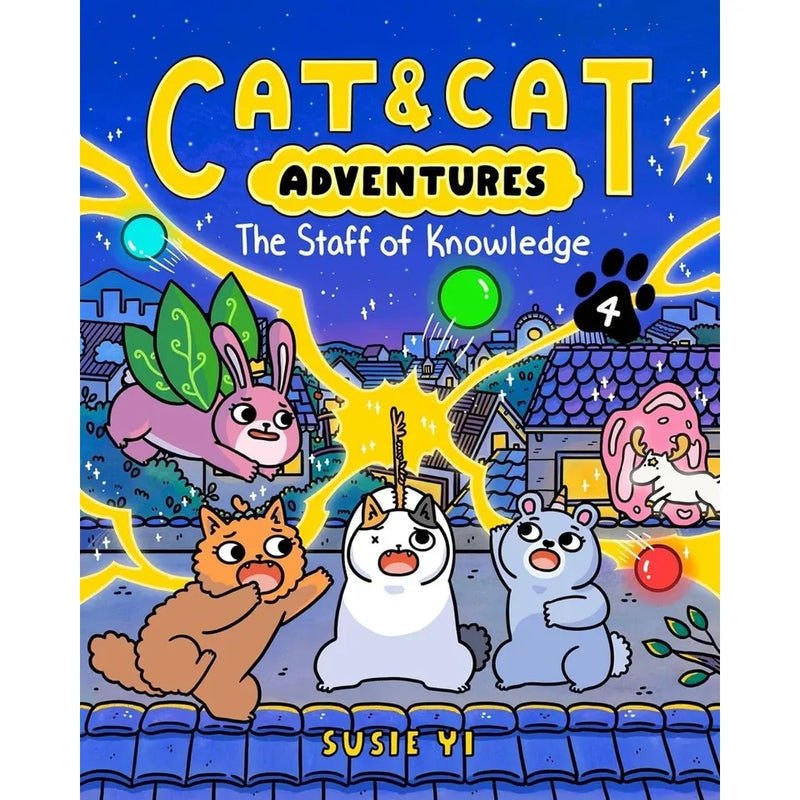 Cat & Cat Adventures Series by Susie Yi 4 Books Collection Set - Fiction - Ages 7–9 - Paperback - The Book Bundle