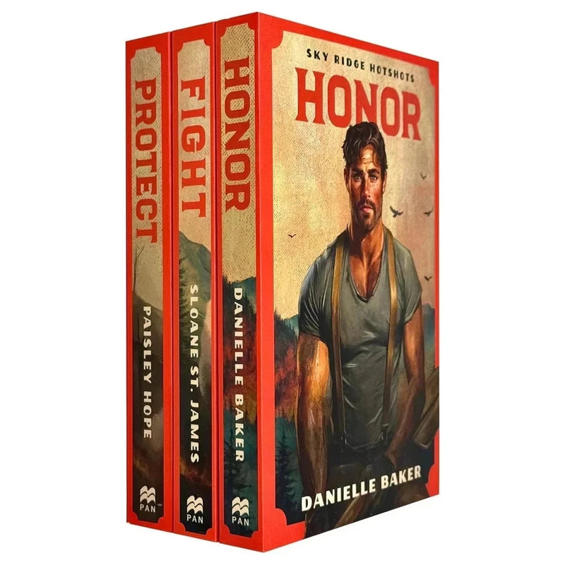 Sky Ridge Hotshots Series by Sloane St. James Three Books Collection Set(Fight, Protect & Honor) - Fiction - The Book Bundle