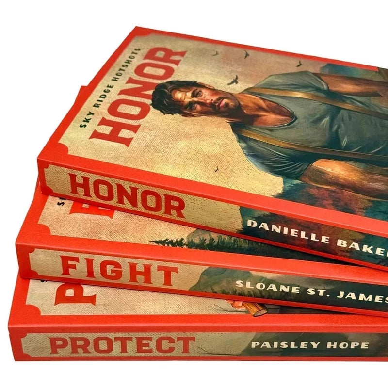 Sky Ridge Hotshots Series by Sloane St. James Three Books Collection Set(Fight, Protect & Honor) - Fiction - The Book Bundle