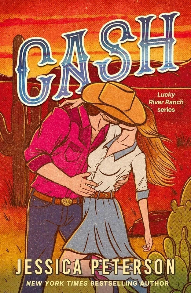 Lucky River Ranch Series by Jessica Peterson 4 Books Collection Set Romance Western - Fiction - The Book Bundle