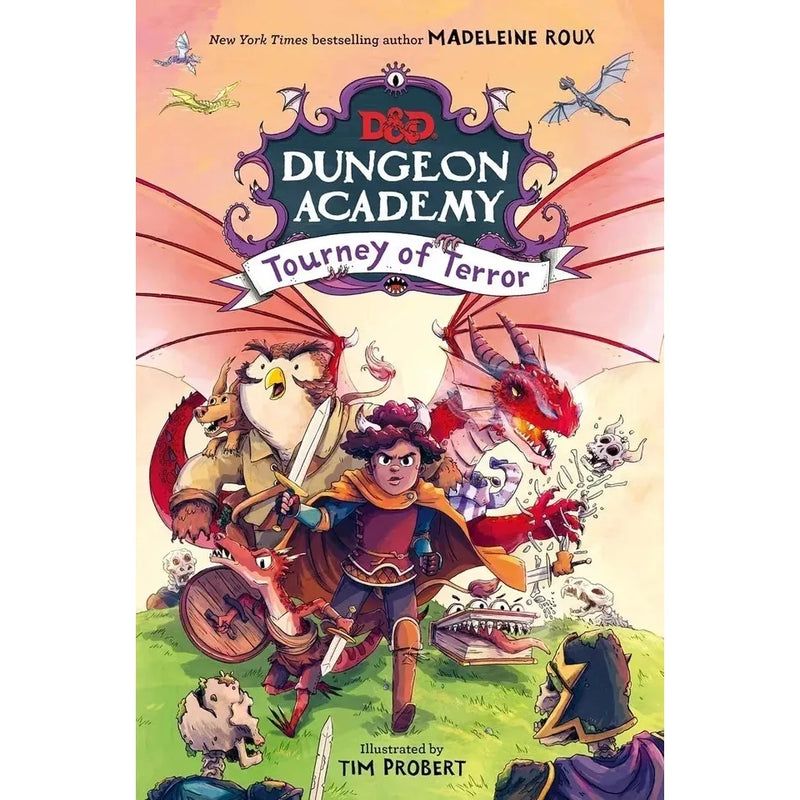 Dungeons And Dragons Dungeon Academy Series By Madeleine Roux 3 Books Collection Set - Ages 9-12 - The Book Bundle