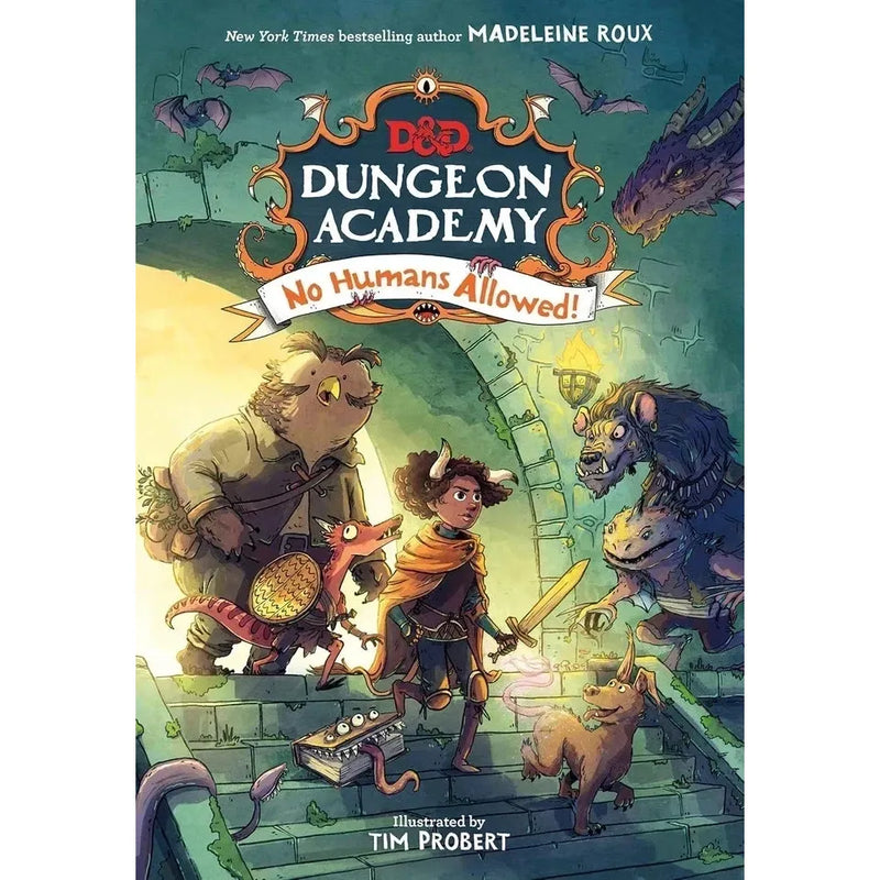 Dungeons And Dragons Dungeon Academy Series By Madeleine Roux 3 Books Collection Set - Ages 9-12 - The Book Bundle