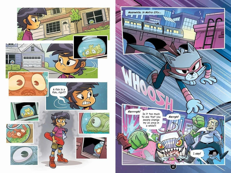 Cat Ninja Box Set 6 Books Collection Set for Kids Graphic Novels - Fiction - Paperback
