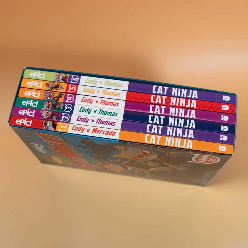 Cat Ninja Box Set 6 Books Collection Set for Kids Graphic Novels - Fiction - Paperback