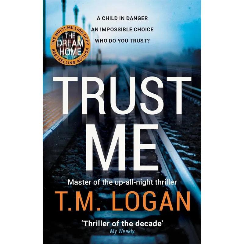 Set of three T.M. Logan fiction books from Bonnier Books UK Ltd, featuring various novel covers in the collection.