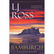 Set of five paperback DCI Ryan Mysteries books in the Lj Ross collection, featuring dark sky covers from Dark Skies Publishing Ltd.
