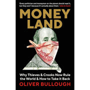 Oliver Bullough collection of two books, "Butler to the World" and "Moneyland," by Profile Books, displayed together.