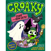 Croaky Series 4 Books Collection Set by Matty Long, age 7-9 fiction paperbacks from OUP Oxford, featuring colorful cover art.
