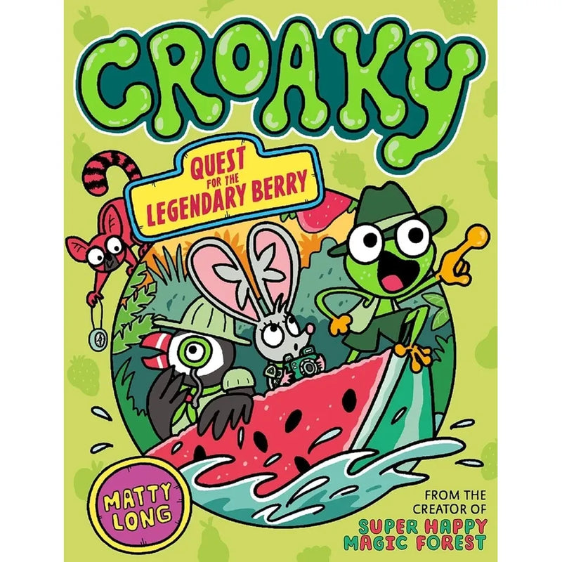 Croaky Series 4 Books Collection Set by Matty Long, children's fiction paperbacks for ages 7-9, published by OUP Oxford.