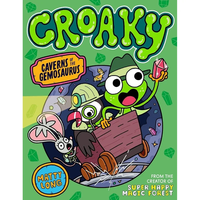 Croaky Series 4 books collection set by Matty Long, paperback fiction for ages 7-9, published by OUP Oxford Ltd.