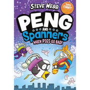 Peng and Spanners Series 3 books collection set by Steve Webb, paperback fiction with colorful cover illustrations.