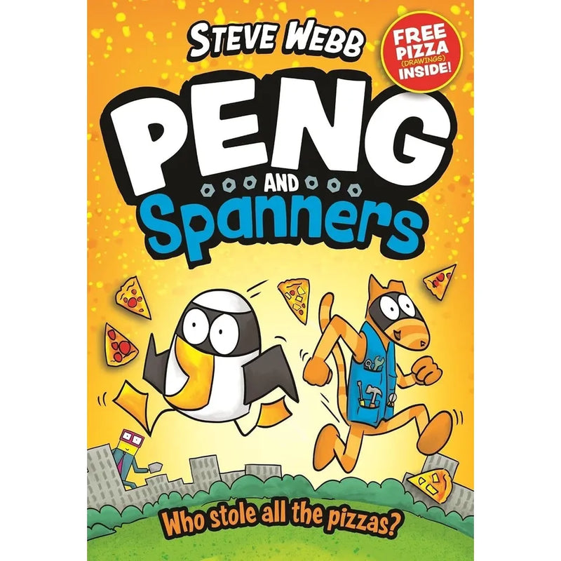 Peng and Spanners Series 3 books collection by Steve Webb, paperback fiction set with colorful covers, published by Faber and Faber.