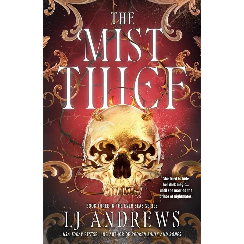 Set of three hardcover fiction books from the Ever Seas Series by LJ Andrews, published by Penguin UK Ltd.