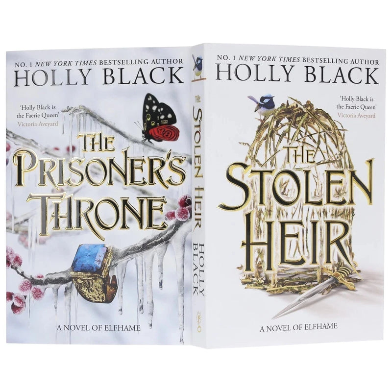 Stolen Heir Duology Box Set by Holly Black featuring two fantasy novels in a sleek box set for young adults.