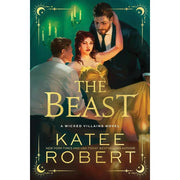 Wicked Villains Series 4 books collection set by Katee Robert, paperback fiction from Sourcebooks Casablanca ltd, displayed on a shelf.