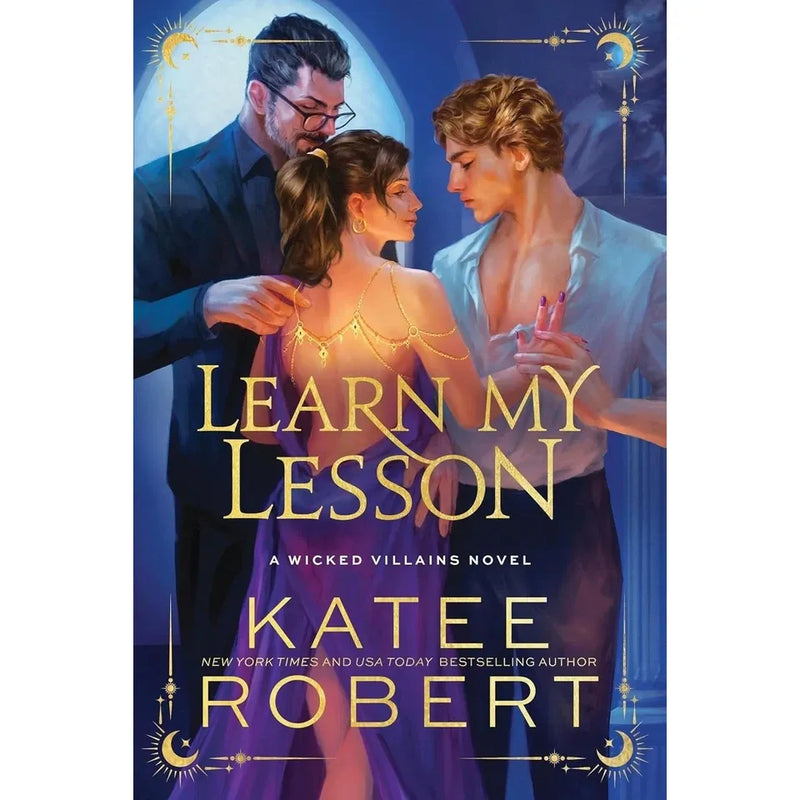 Wicked Villains Series 4 book collection set by Katee Robert, paperback fiction books arranged together.