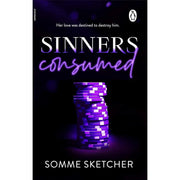 Set of four Sinners Anonymous Series paperback books by Somme Sketcher, featuring fictional stories in a colorful collection.