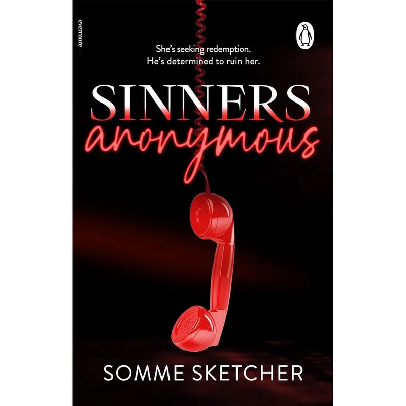Evermore paperback book from the Sinners Anonymous Series 4 Books Collection by Somme Sketcher, featuring dark, fictional cover art.