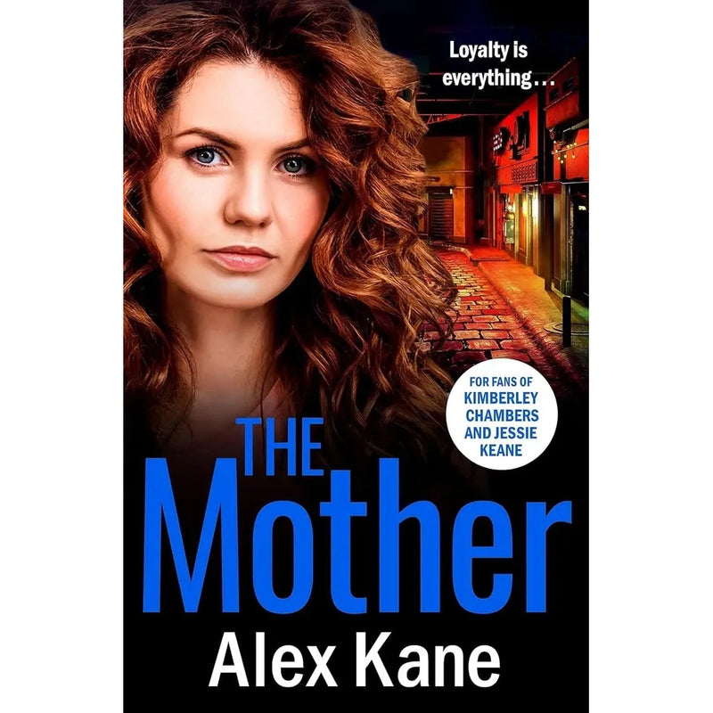 Alex Kane Collection of five paperback fiction books, including The Mother and The Family Business, with colorful cover art.