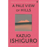 Kazuo Ishiguro collection of three Faber & Faber books: Klara and Sun, An Artist of Floating, A Pale View of Hills, stacked together.