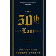 Two paperback books by Robert Greene, The Daily Laws and The 50th Law, from Profile Books, featuring bold cover designs.