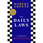 Two paperback books by Robert Greene, The Daily Laws and The 50th Law, part of the non-fiction collection.
