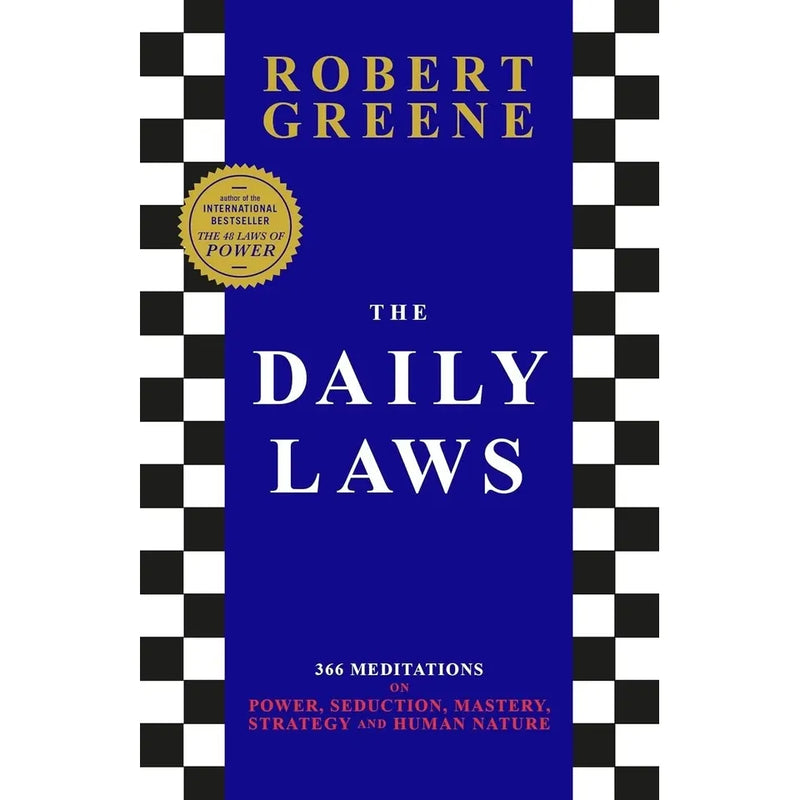 Two paperback books by Robert Greene, The Daily Laws and The 50th Law, part of the non-fiction collection.